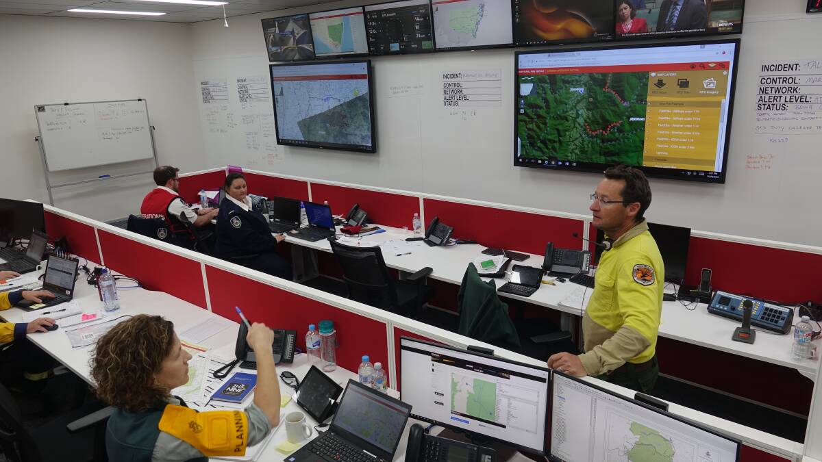 The incident management team for bushfires are currently based at Glen Innes.