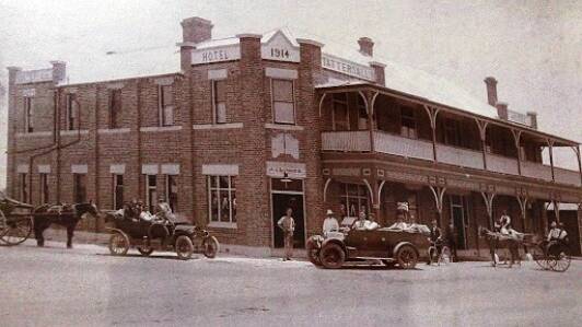 Tattersalls Hotel Inverell. Campaigning at Emmaville, Bruxner finally got Drummond into a pub where he drank a soda water.