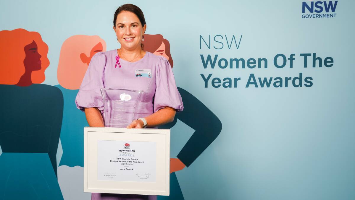 WELL DESERVED: Walcha's Anna Barwick said she was honoured to be named the NSW Premier's Woman of the Year for her work founding and growing PharmOnline, among other achievements. Picture: Salty Dingo