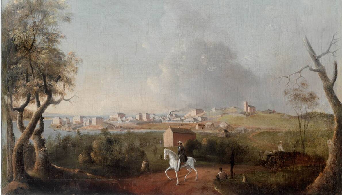 Port Macquarie in 1832, by convict artist Joseph Backler. 