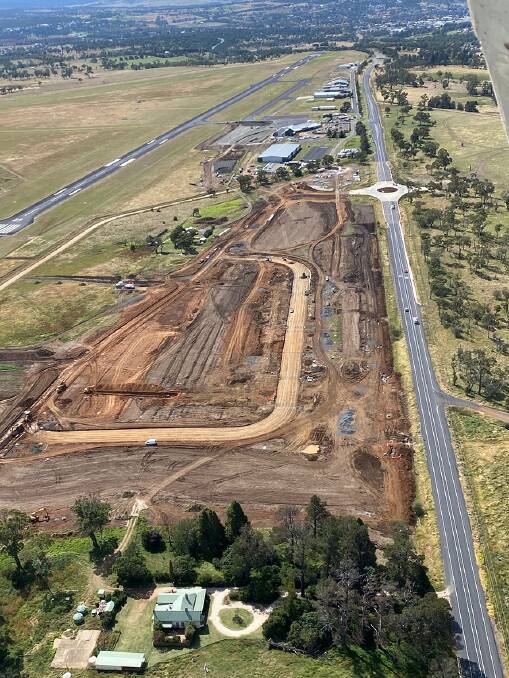 Why construction of the airport precinct is soaring ahead