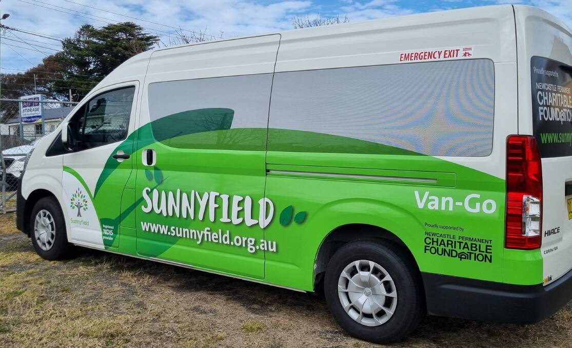 Competition gives new Armidale disability van a clever name