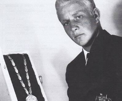 Reward: John Oravainen with his Silver Medal from the 1962 Perth British Empire and Commonwealth Games. Photographs supplied by John Oravainen.