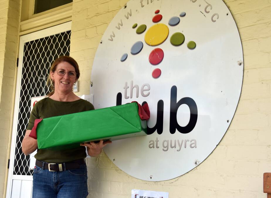 SPREAD JOY: The Hub at Guyra is hosting a Reverse Advent Giving project from Tuesday until the end of next week to held the less fortunate. Photo: Rachel Baxter