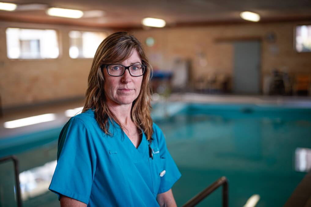 POOL REOPENING: Armidale Hospital’s pool manager and head of physiotherapy, Gemma Model. Photo: Matt Bedford.