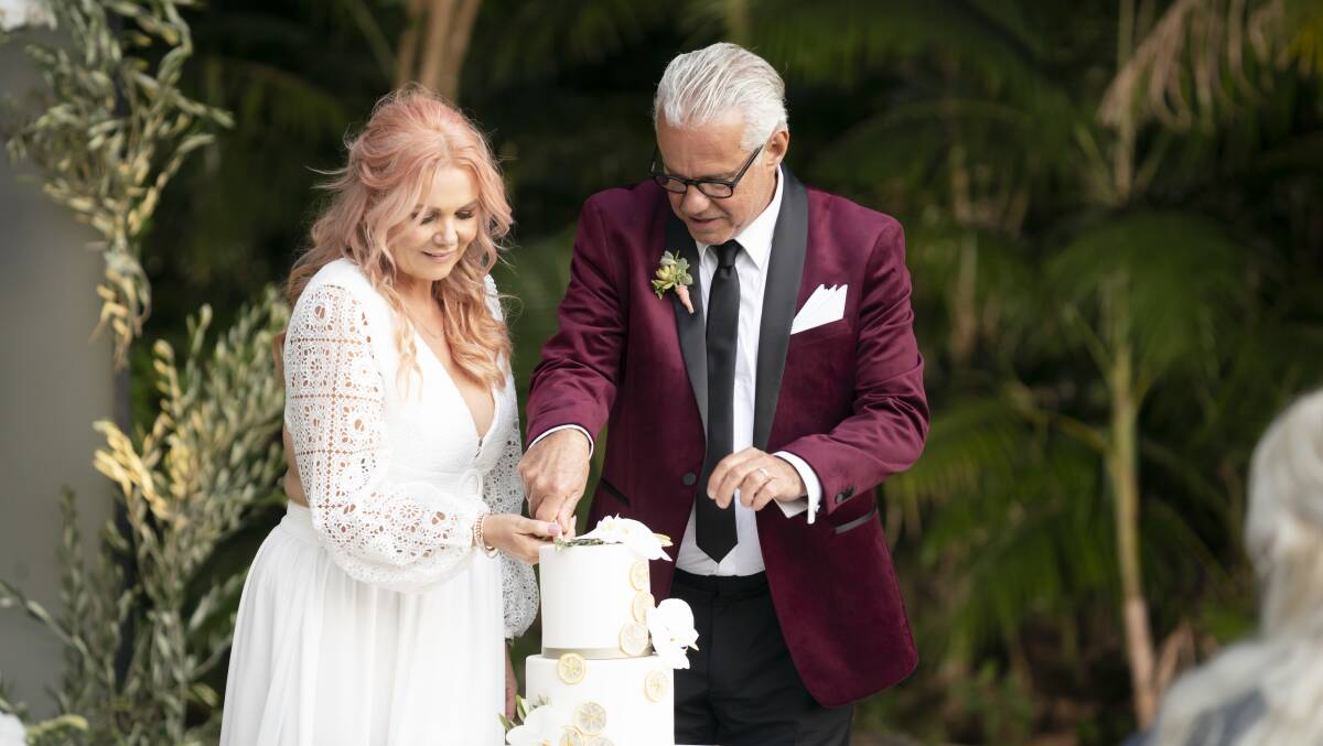 Andrea, 51, and Richard, 62, are the oldest couple on MAFS 2024. Picture courtesy of Nine Network