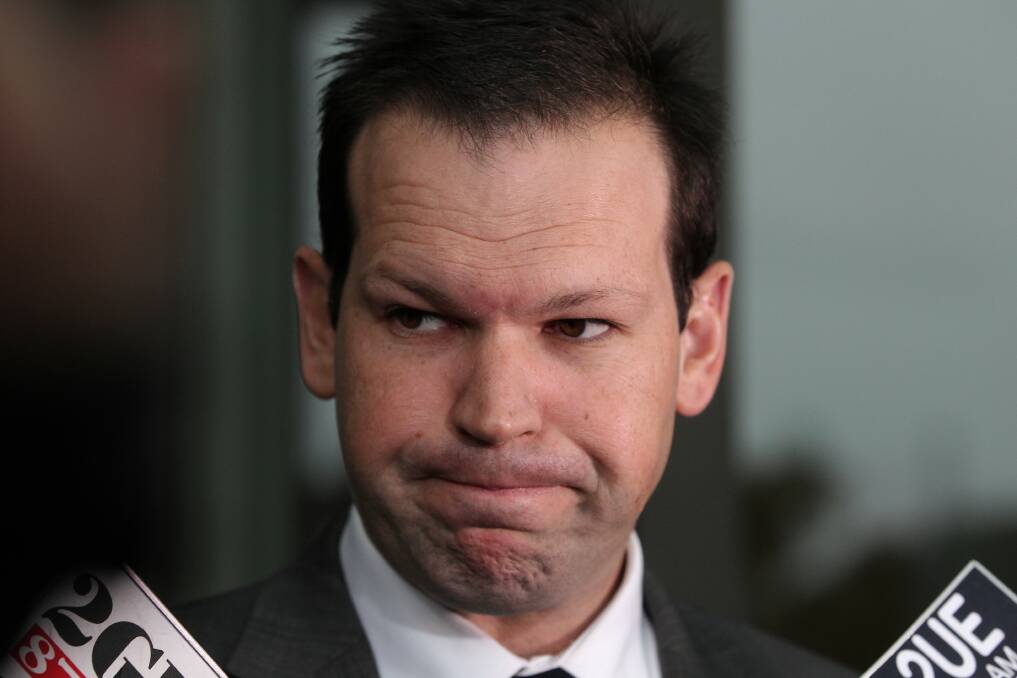 I'm sorry?: Matthew Canavan recently declared to the High Court that he had in fact been an Italian citizen ever since he was two. 