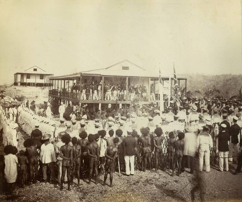 Raising the flag, Port Moresby 1883: This action by Queensland set the framework for both Australian foreign policy and its espionage activities.