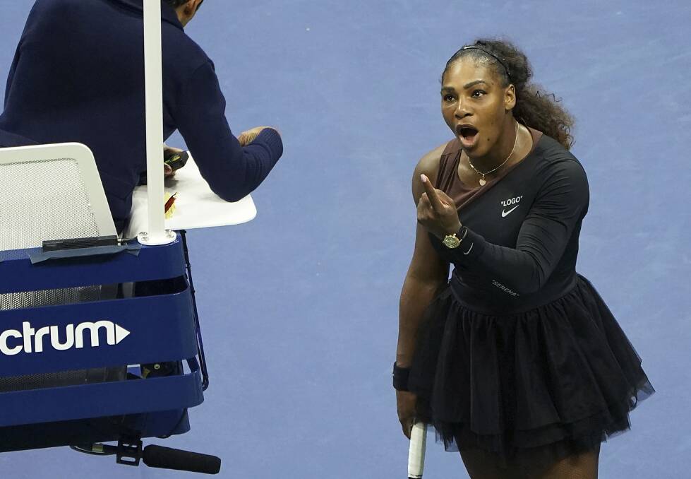 Tantrum: "I would like to say that Serena Williams showed the maturity of a five-year-old, but the parents of five-year-olds might be angered by the insult."