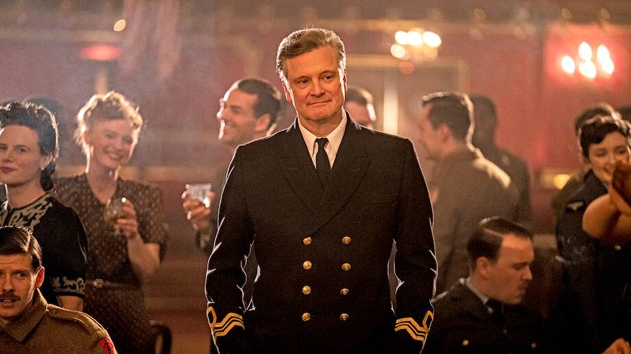 Colin Firth, centre, in Operation Mincemeat. Picture: Transmission Films