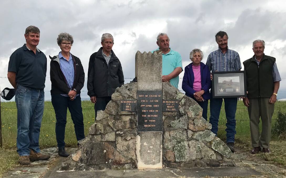 Only living family member of William Pike visits memorial site at Tenterfield 