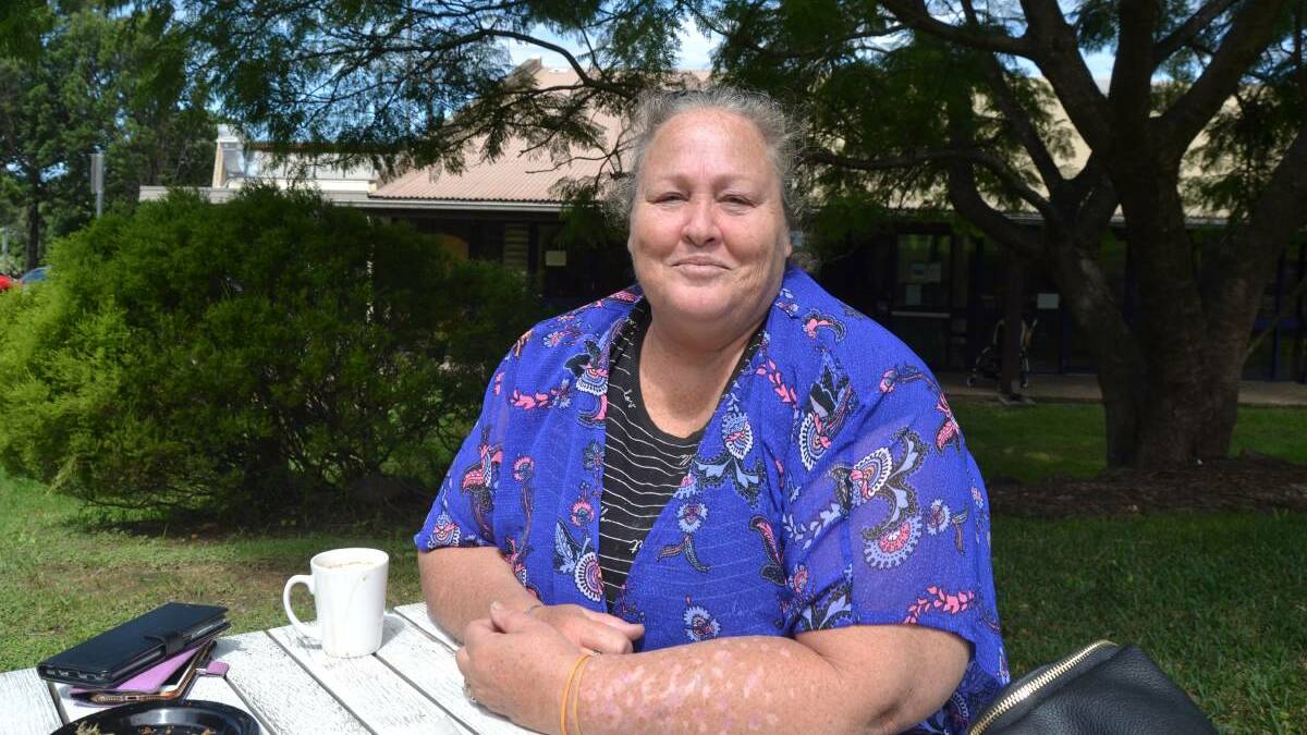 "SURREAL": With the help of support workers, Tanya Littler, found a home in Nowra after two years of hopping from crisis beds, to tents and caravans on the South Coast. Image: Grace Crivellaro.