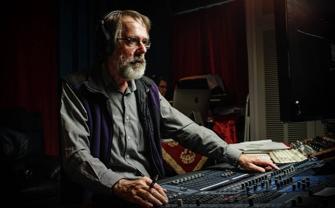 ON SONG: Sound engineer Colin Bale produces recordings for many of the regions top artists.  His Beechwood Studio is located on the outskirts of Armidale and offer musicians a relaxed music making experience. Photo: MATT BEDFORD