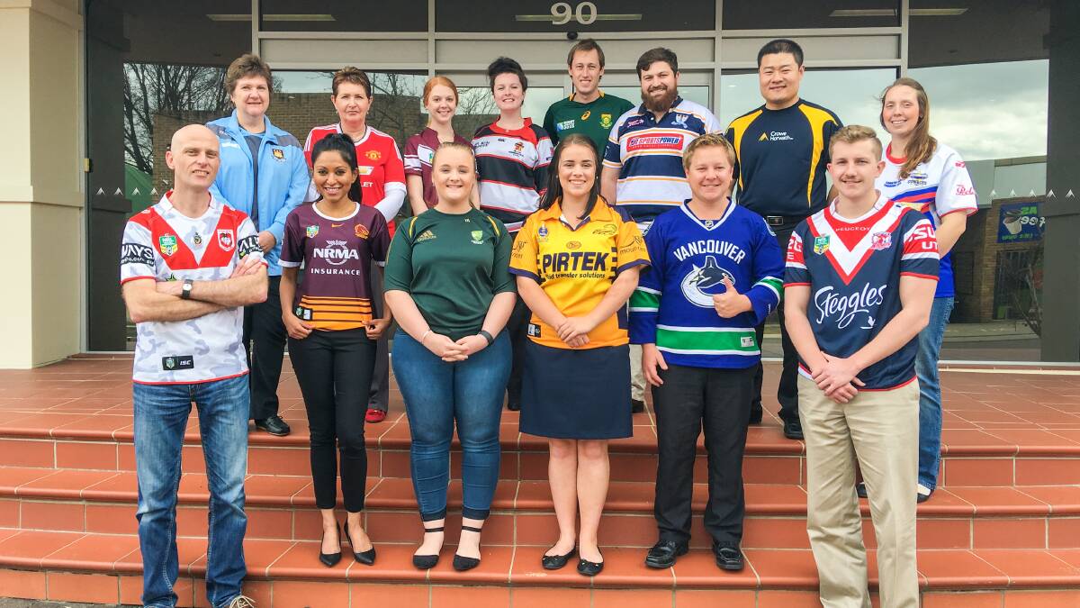 Staff dress down for Jersey Day