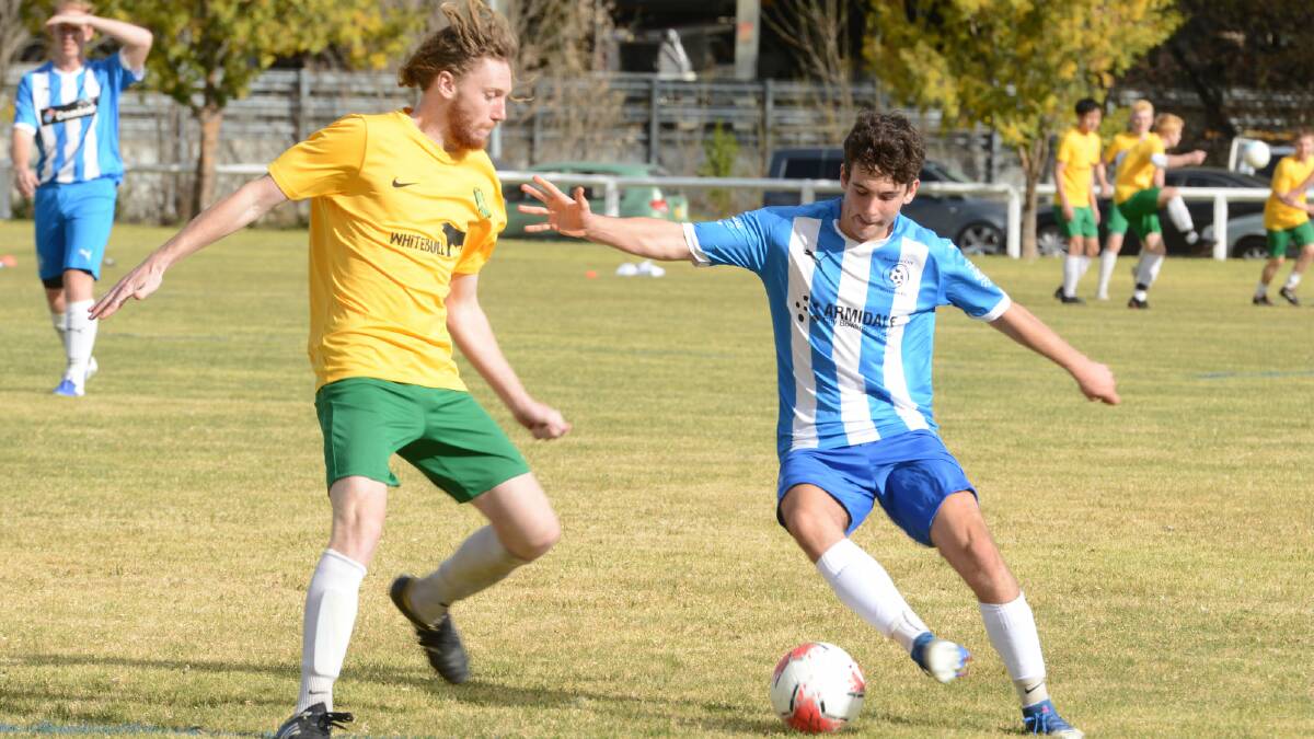 South Armidale and City Westside shared the points. Photo: Paul Webster. 