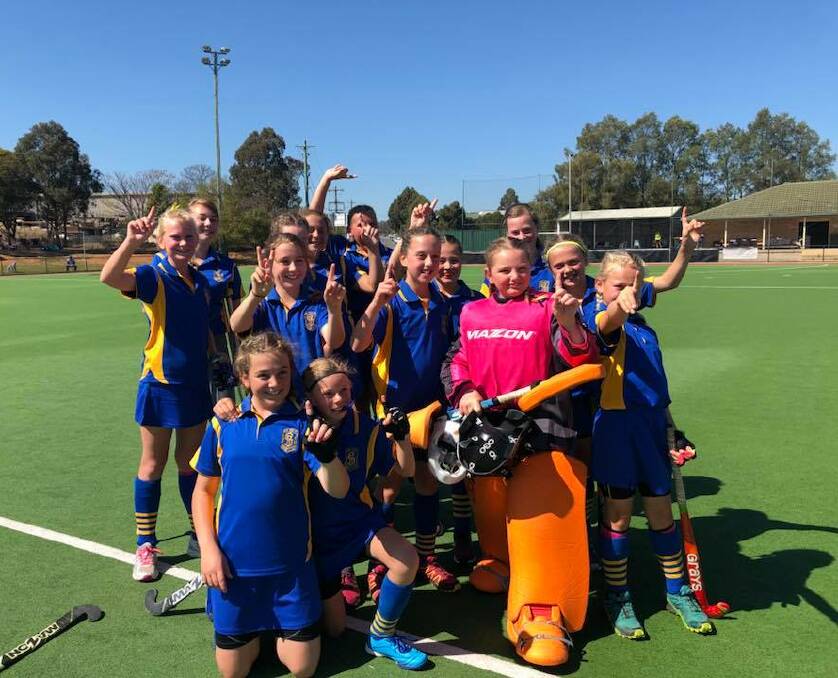 NUMBER ONE: Ben Venue finished as joint winners of the NSW PSSA hockey tournament. 