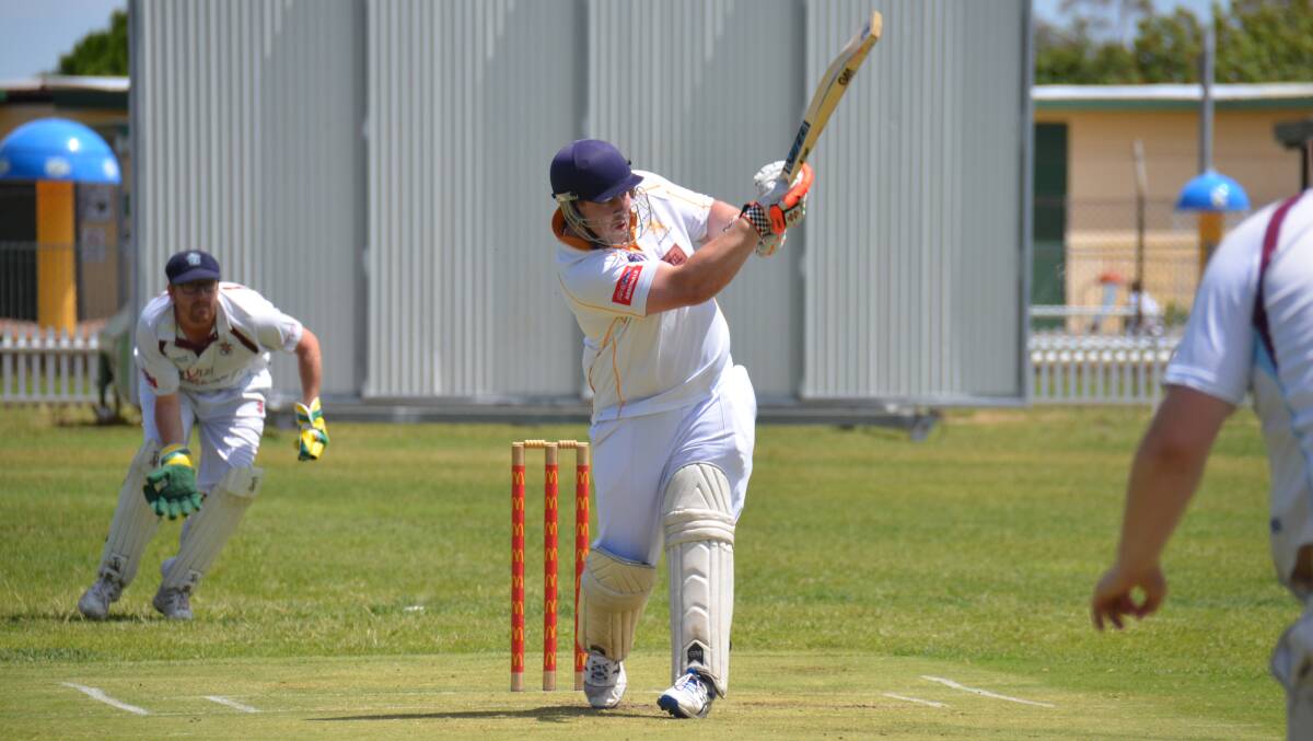TOP-SCORER: Cody Graham hit 96 in the eventually abandoned match between Easts and Servies. 