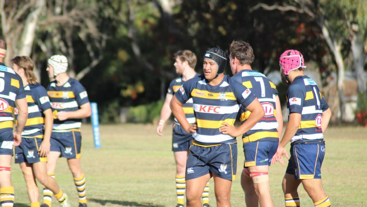TOUGH DAY OUT: The Blues missed out against St Albert's on Saturday. Photo: Catherine Stephen. 