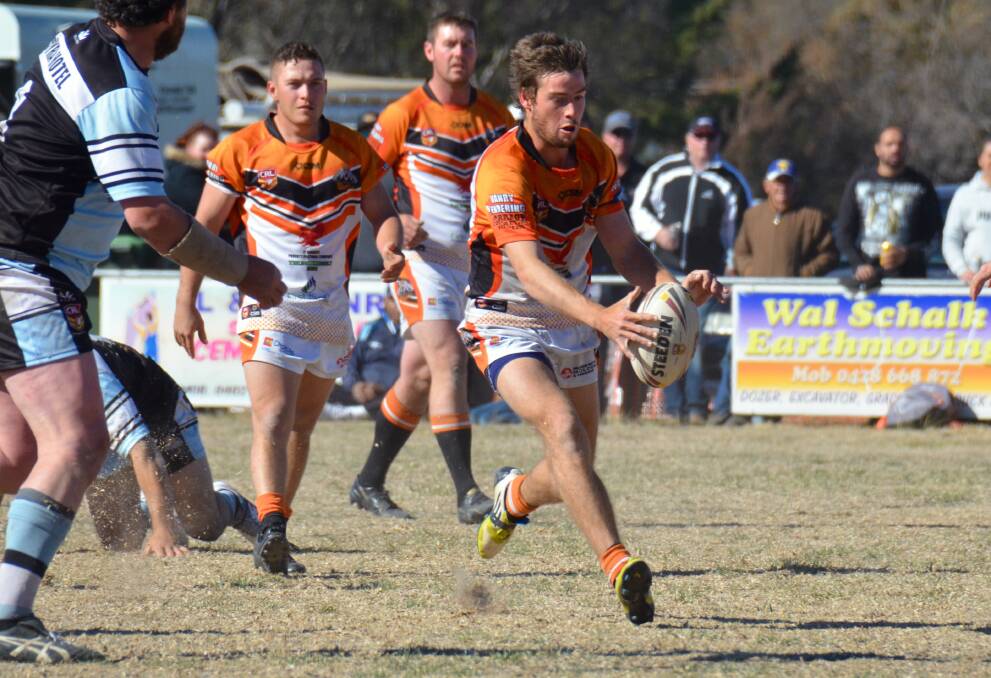 ONE MORE CHANCE: The Uralla Tigers will face Warialda for a spot in the Group 19 second division grand final. 