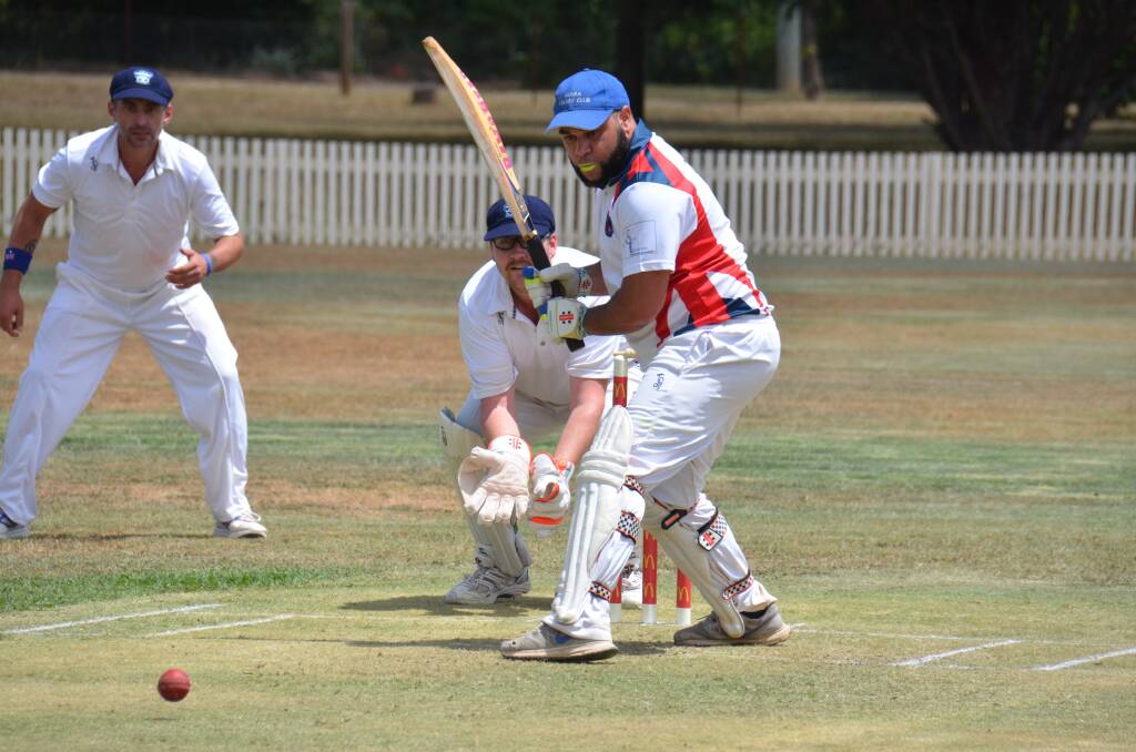 IN FORM: Demielle Landsborough smashed 68 runs including nine fours and a six at Bellevue Oval on Saturday. 