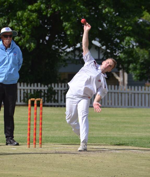 CONTRIBUTOR: Jose McDonald was impressive with bat and ball for the Ex-Services side on Saturday in their round four first grade match against Hillgrove.