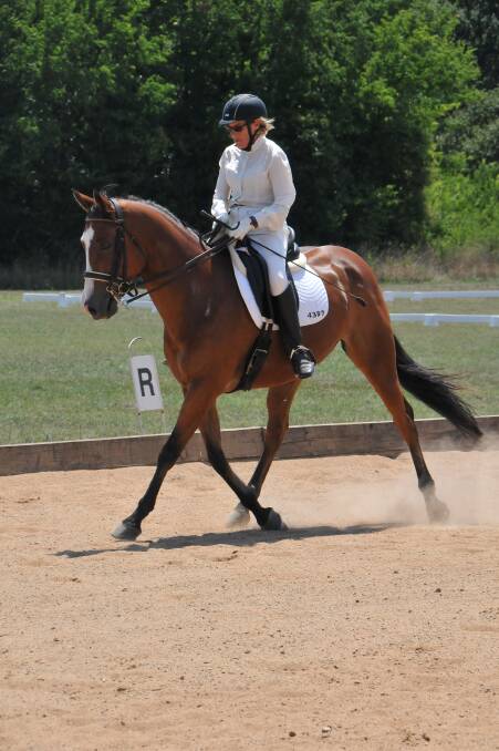 Perseverance pays off for dressage duo