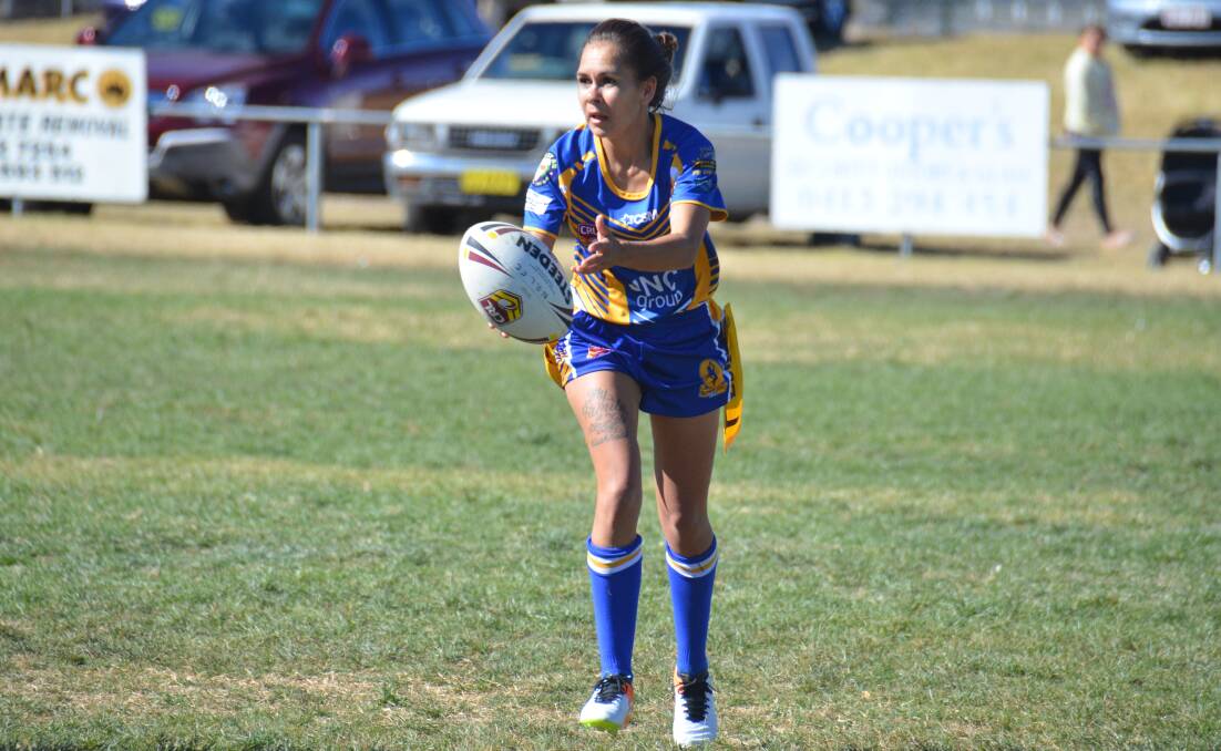 REDEMPTION: Anarla Moran's league tag team will be aiming to claim a win against Inverell this Saturday. 