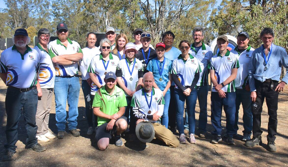 AMONG THE WINNERS: Armidale Archers hosted the NSW State Field Championships at the weekend. 