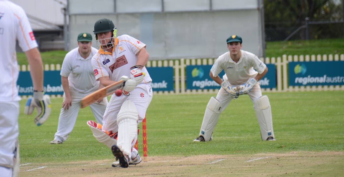 DECIDER SPOT: Dean Waters contributed to Easts chasing down Hillgrove's total of 191 with 24. 