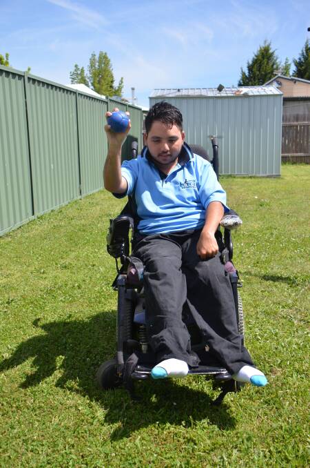 INTERNATIONAL TRIP: Zac Ahoy represented NSW in boccia at the New Zealand National Championships last month. 