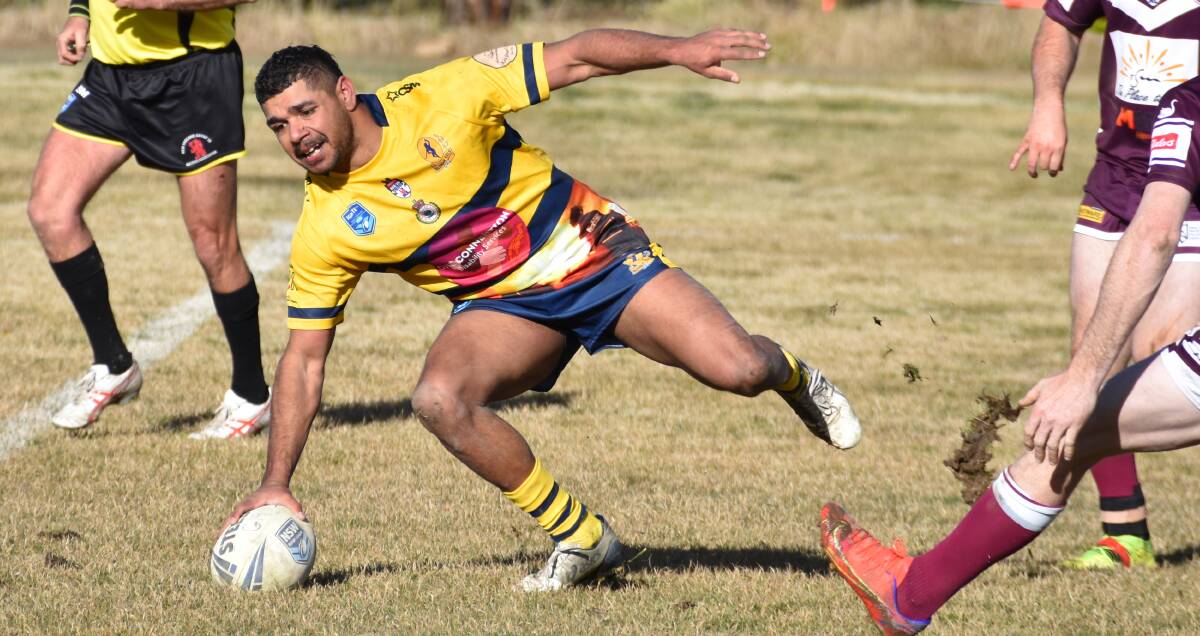 ALL COMES DOWN TO THIS: The Narwan Eels finished the season at the top of the table and are aiming to take out the major premiership this Sunday. Photo: Ellen Dunger
