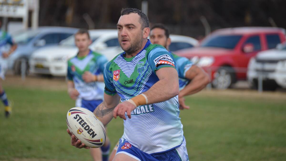 HANGING UP THE BOOTS: Luke Kirkby said his contribution to the Armidale Rams will come from the sidelines next season. 