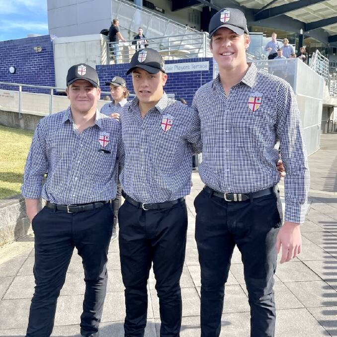 Eugene Campbell, Stirling Munsie and Fred Kearney have all been selected from Country Under 18s for higher representative honours at the Australian Schoolboys Championships next month. 