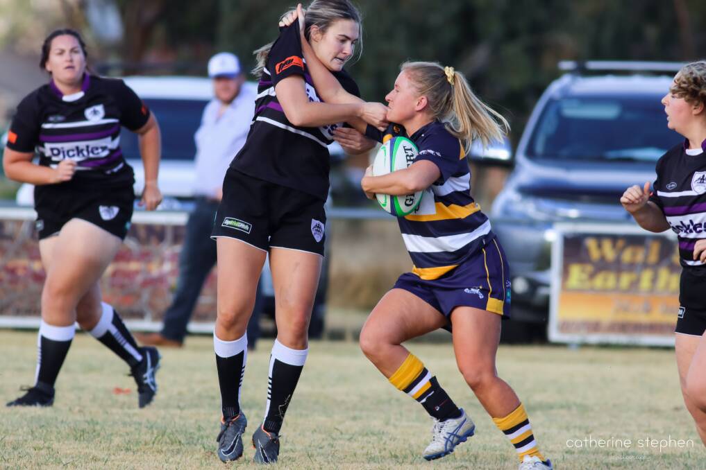 STRENGTH: Armidale Blues' Josie Coddington will play for Central North in the Country Championships. Photo: Catherine Stephen. 