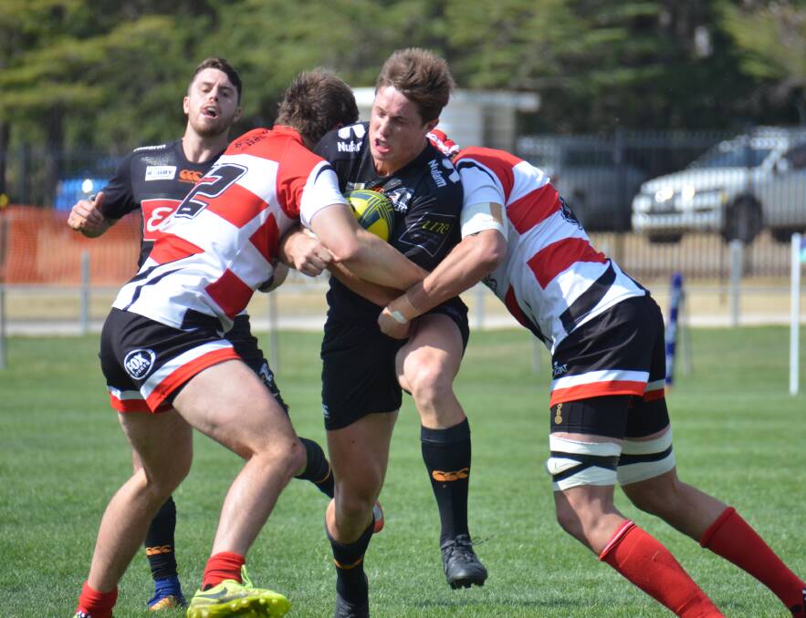 READY TO RETURN: Glen Innes local Alex Newsome in action for the NSW Country Eagles in last season's match in Armidale. 