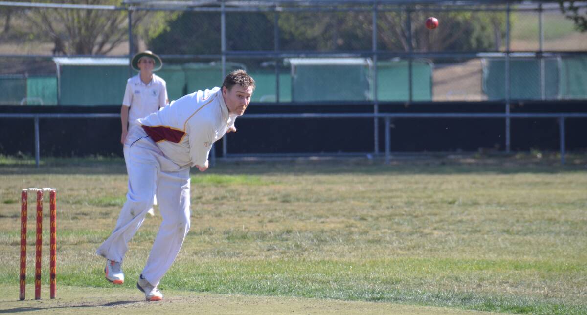 TIDY: Andrew Skinner picked up four wickets in City's win over Hillgrove. 