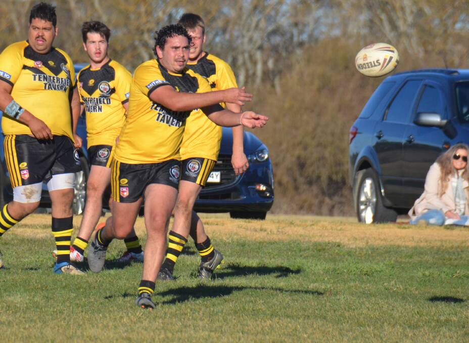 DOWN BUT NOT OUT: The Tenterfield Tigers didn't earn wins in Warialda but are aiming to topple Walcha in both grades this Saturday. 
