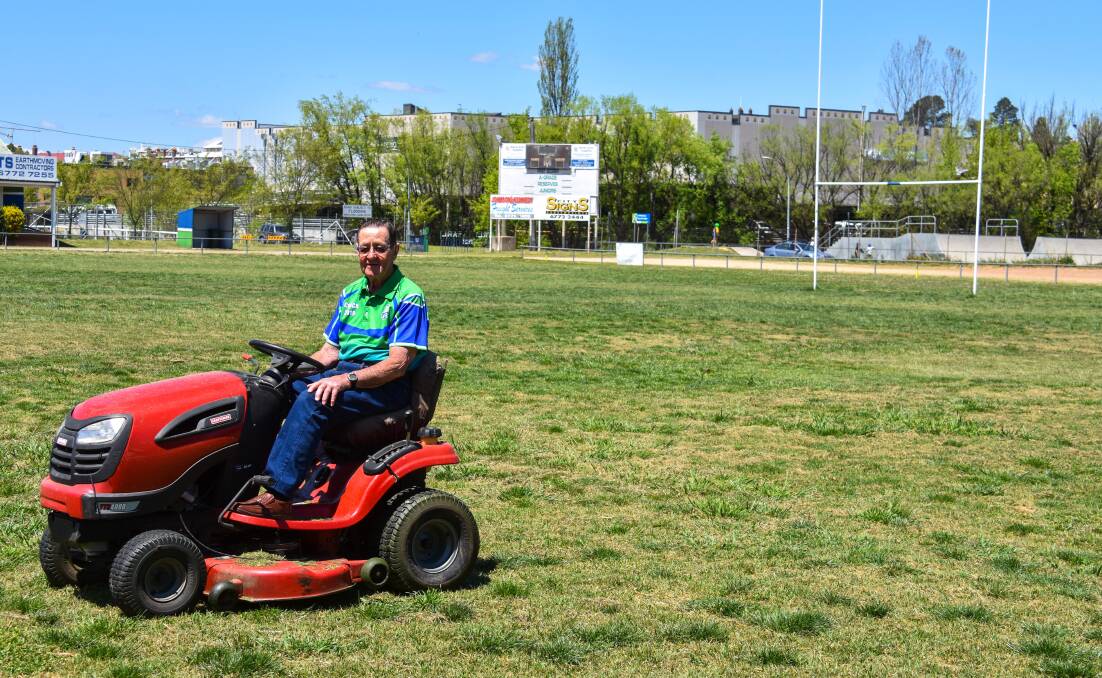INFLUENTIAL: Jimmy Tanner has been formally recognised for his long-term efforts for Armidale junior rugby league. 