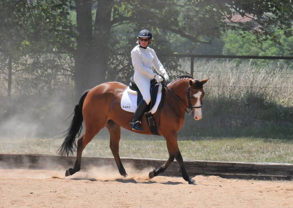A TOP COMBINATION: Jill Wagner and Royal Heartthrob have defied plenty of stereotypes to compete at an international level of dressage. 