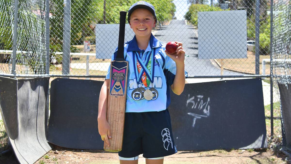 BETTER GET HER AUTOGRAPH: Sophie Parsons is one of the top young female cricketers in NSW. 