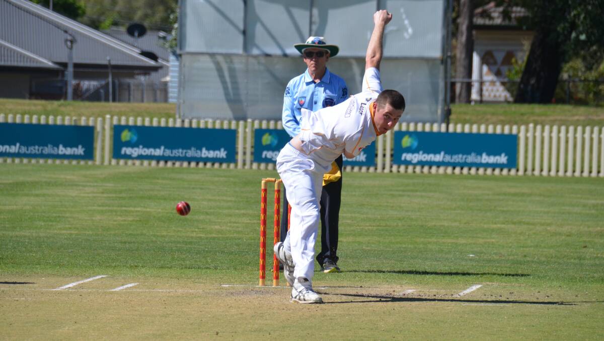 Sam Uphill still leads Armidale Cricket's wicket-taking ladder with 20. He picked up three against Guyra on Saturday. 