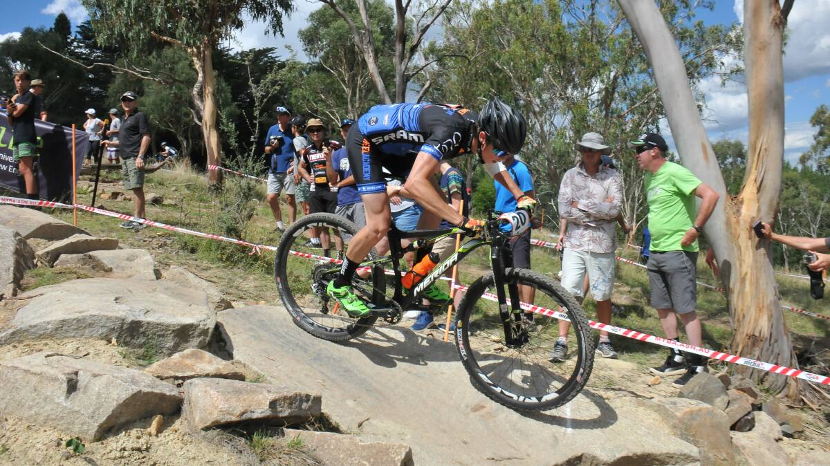 HONOUR: Walcha's Jack Feltham competing on the Armidale course, which will host the National Championships next year. 