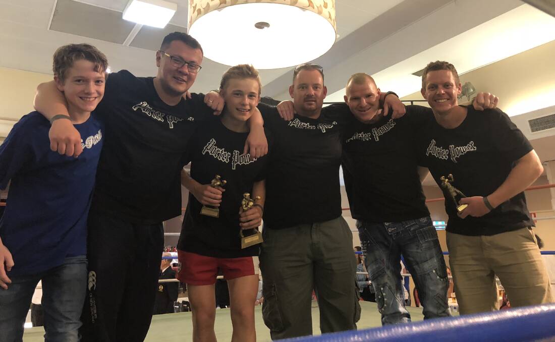 FIGHT NIGHT: A team of boxers traveled to Moree on Saturday for their bouts. 