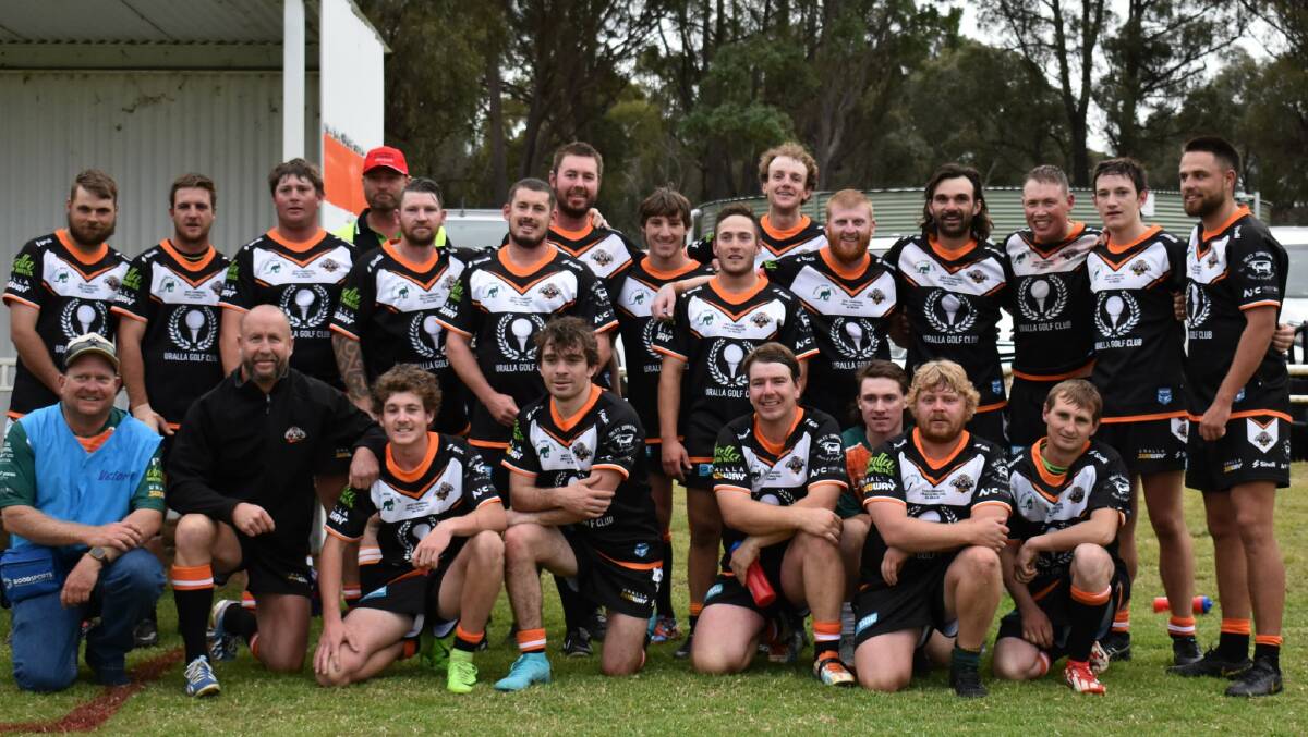 BLENDING TOGETHER: The Uralla-Walcha men's team notched up a win against Tingha. Photo: Leanna Presnell
