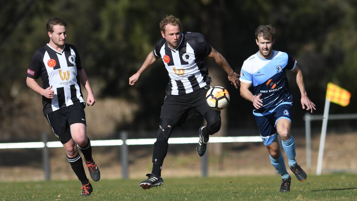 HIT BACK: Demon Knights are hoping to rebound from their loss to Tamworth FC when they face Oxley Vale Attunga in their coming clash. Photo: Gareth Gardner. 