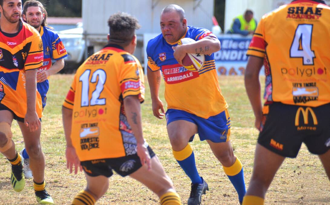 TITLE BATTLE: The Narwan Eels will clash with the Moree Boomerangs in the reserve grade match this Sunday in Glen Innes. 