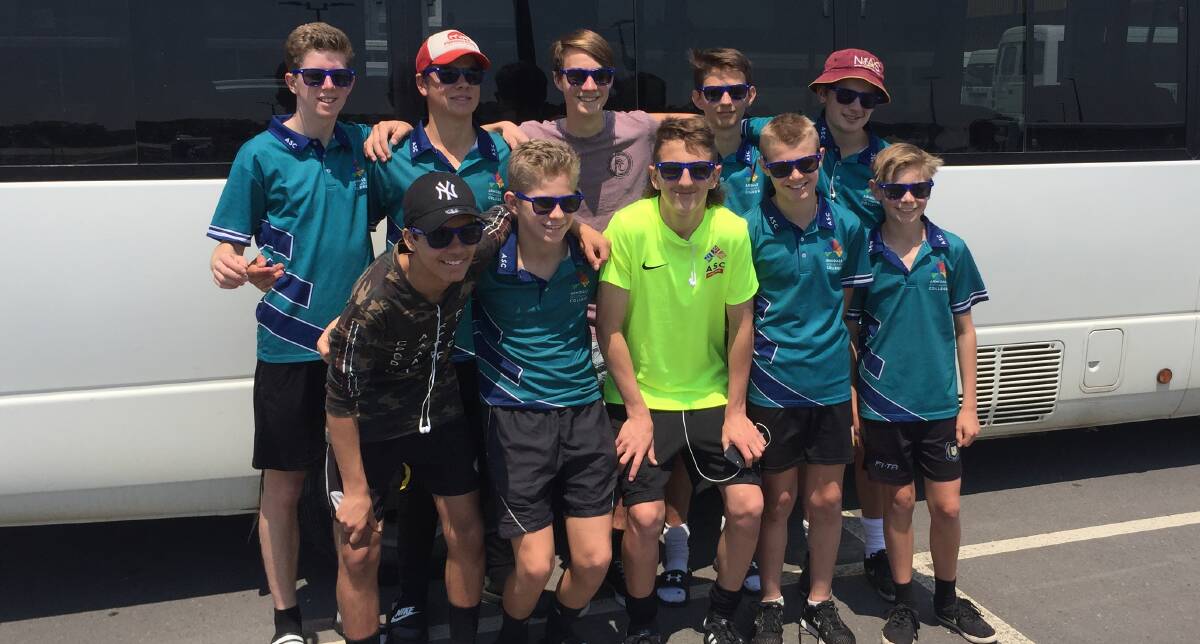 AMONG THE BEST: The Armidale Secondary College under-15 futsal team finished sixth in Australia.