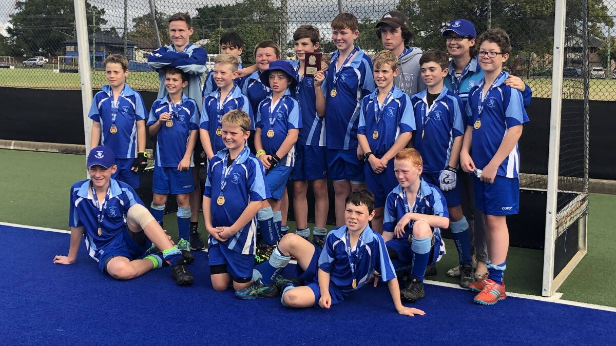 The Hockey New England under-13 team were declared joint state champions. 