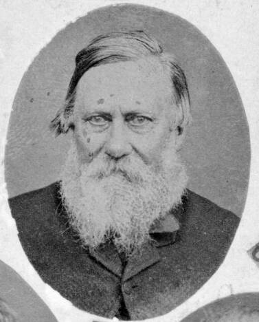 NEWSPAPER FOUNDER: Thomas Strode in 1872. He started the Hunter River Gazette. Picture: Thomas Foster Church, 1826-1898, photographer, courtesy of State Library of Victoria