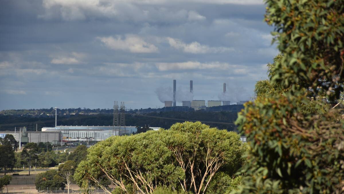 Power station near Morwell, Victoria. Picture: Tom Melville
